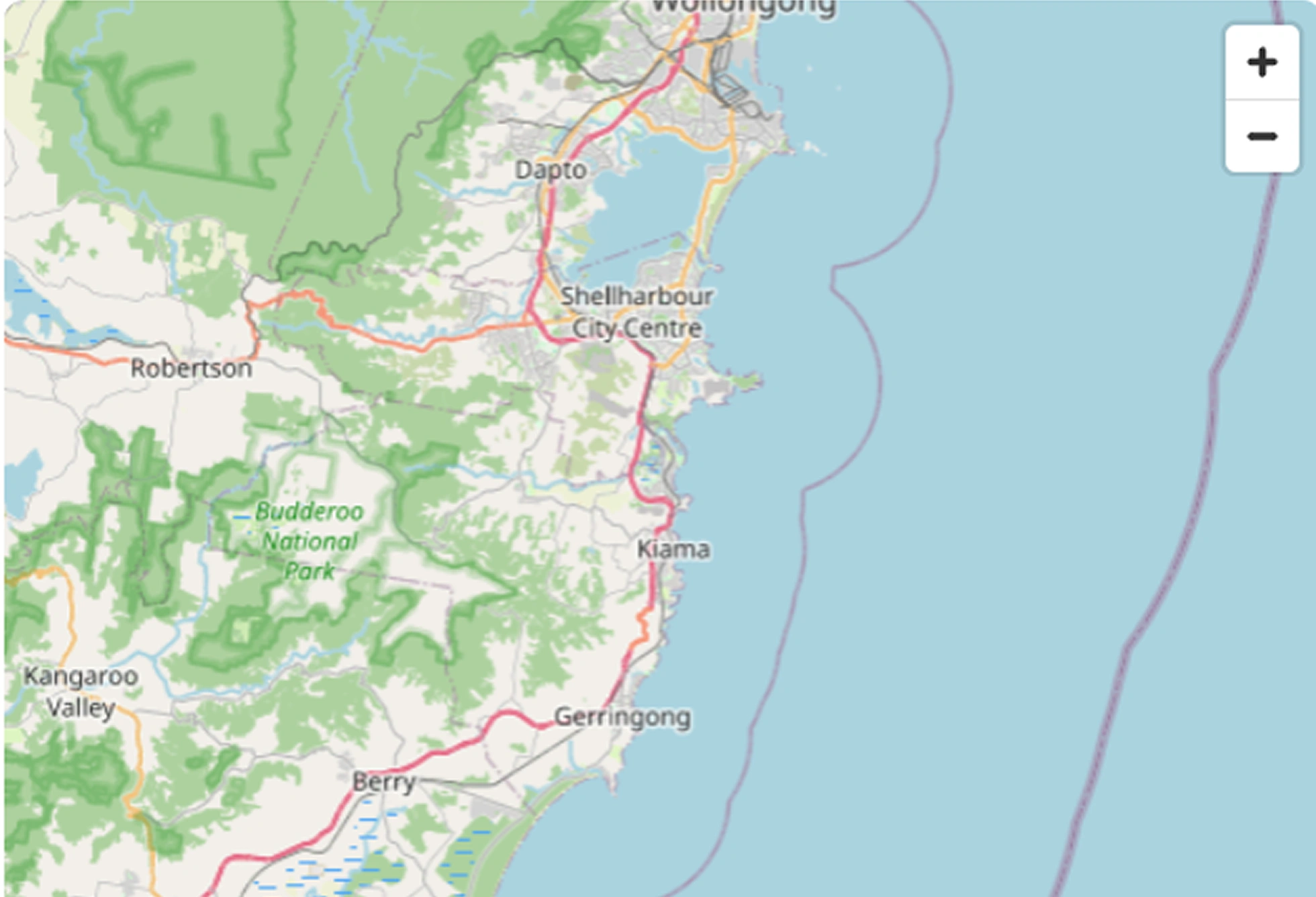 Shellharbour to Gerringong