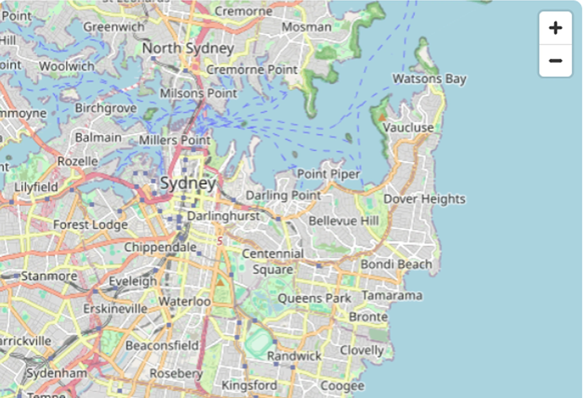 Sydney Harbour Eastern Suburbs